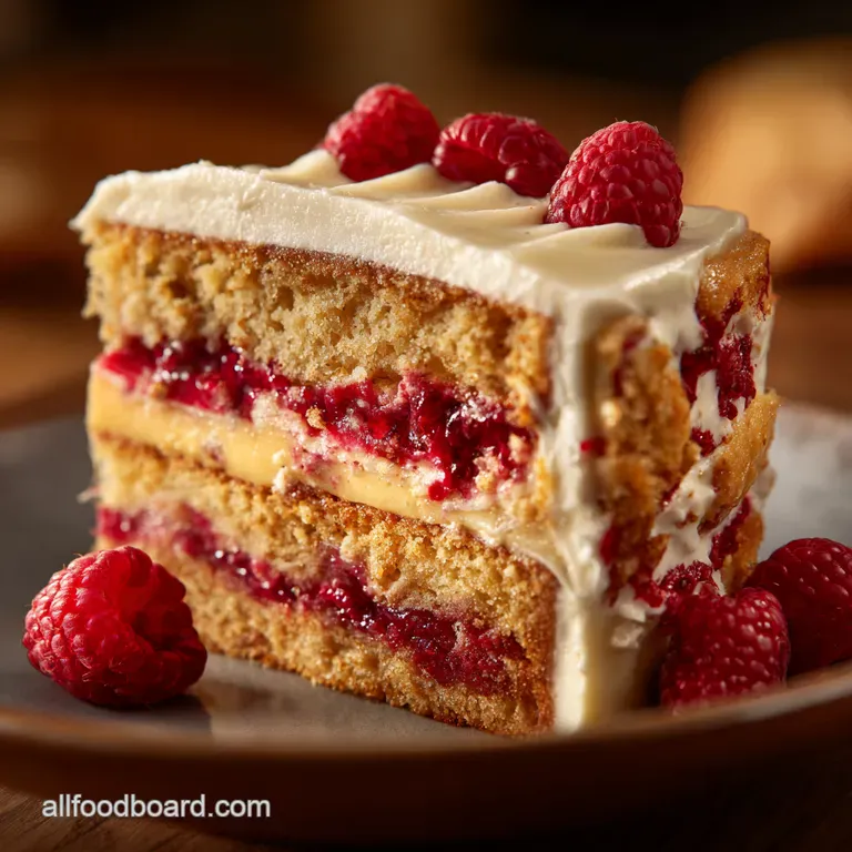 The Duchess Earl Grey Raspberry Layer Cake