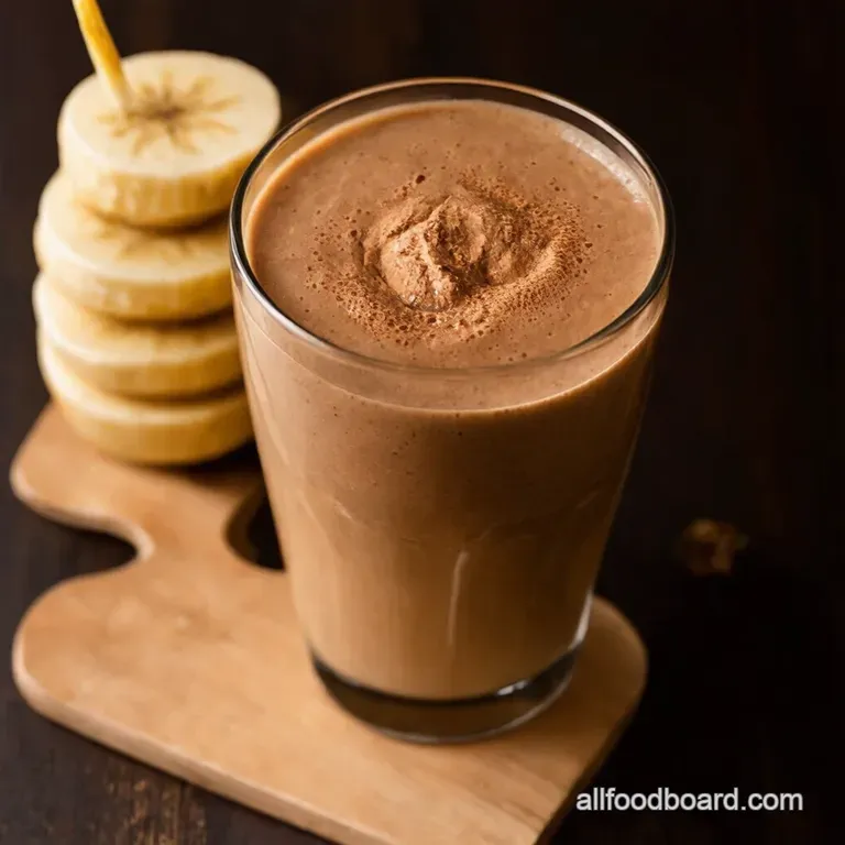 The Hunka Hunka Burnin Love Peanut Butter Banana Smoothie