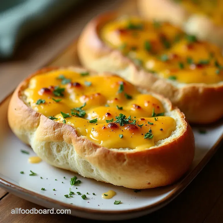 The Lord of the Loaves Ultimate Cheesy Garlic Bread