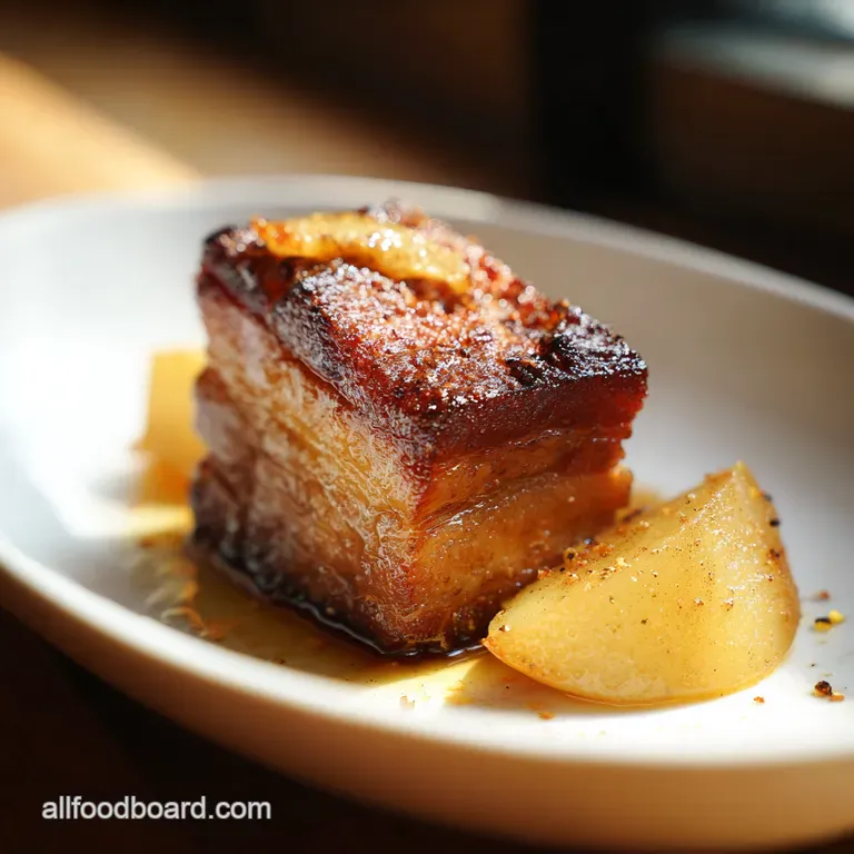 The Managers Maple Pork Belly