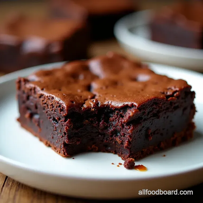 The Proper Fudgy Brownies Crackly Tops and Deep Chocolate Flavour