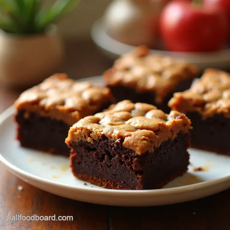 The Proper Fudgy CrinkleTop Brownies A Little Bit of Heaven in a Square presentation