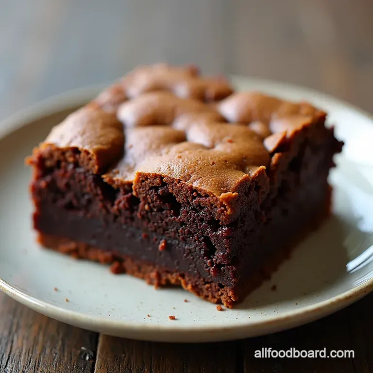 The Proper Fudgy CrinkleTop Brownies A Little Bit of Heaven in a Square