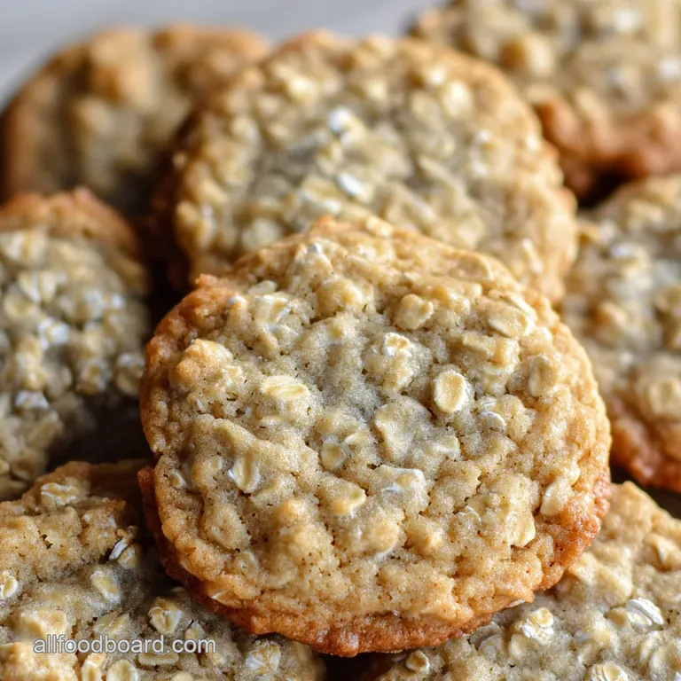 The Speedy Bake Chewy Brown Sugar Quick Oatmeal Biscuits presentation