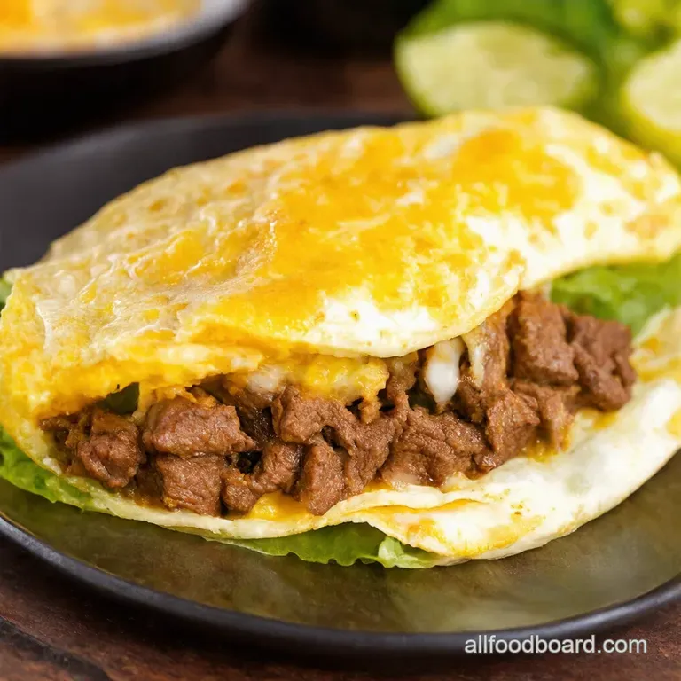 The Ultimate Breakfast Beef Burrito Rise and Shine