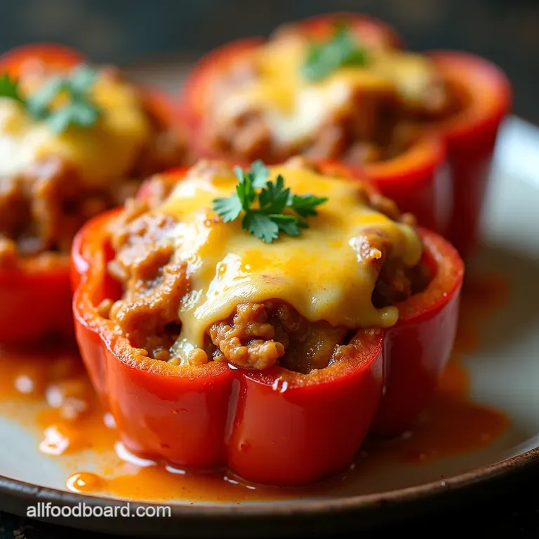 The Ultimate Cheesy Deconstructed Stuffed Pepper Casserole