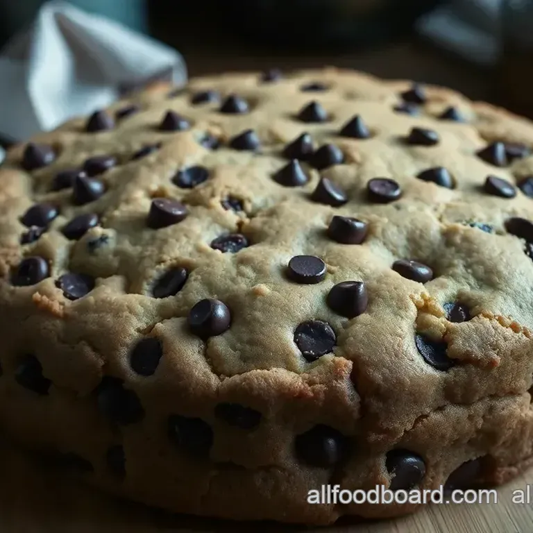 The Ultimate Giant Chocolate Chip Cookie Cake