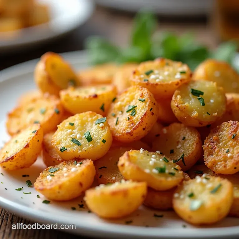 The Ultimate Golden Crunch Parmesan Potatoes Crispy Outside Fluffy Inside
