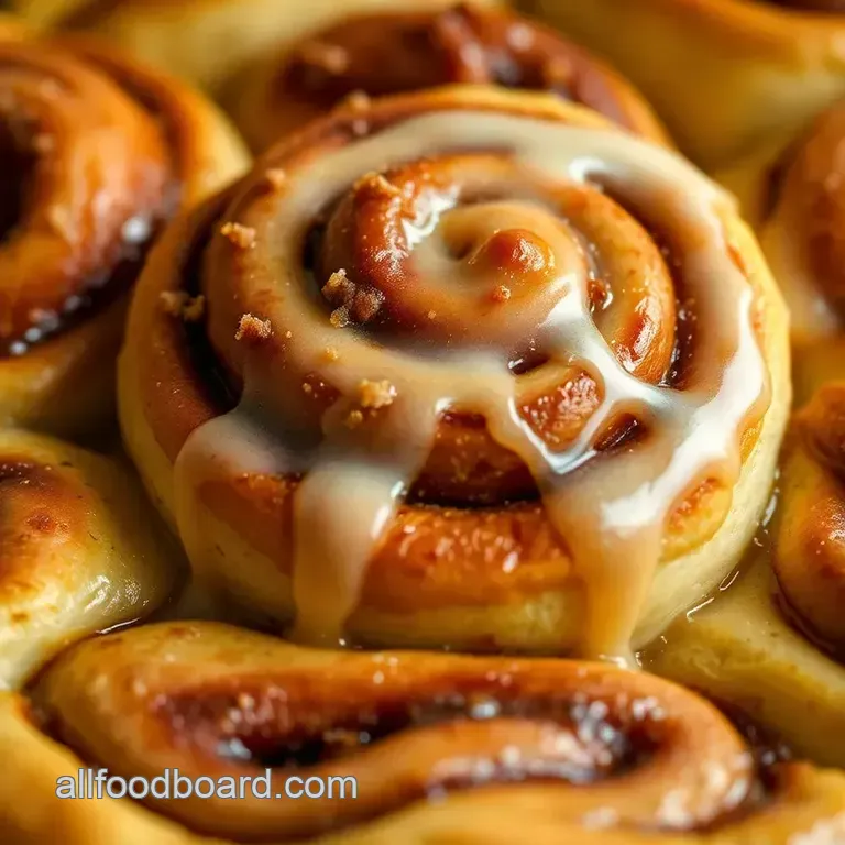 The Ultimate Gooey Cinnamon Rolls presentation