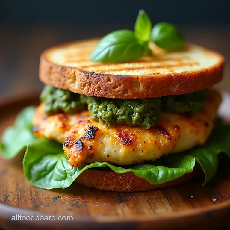 The Ultimate Grilled Chicken Pesto Sandwich Recipe