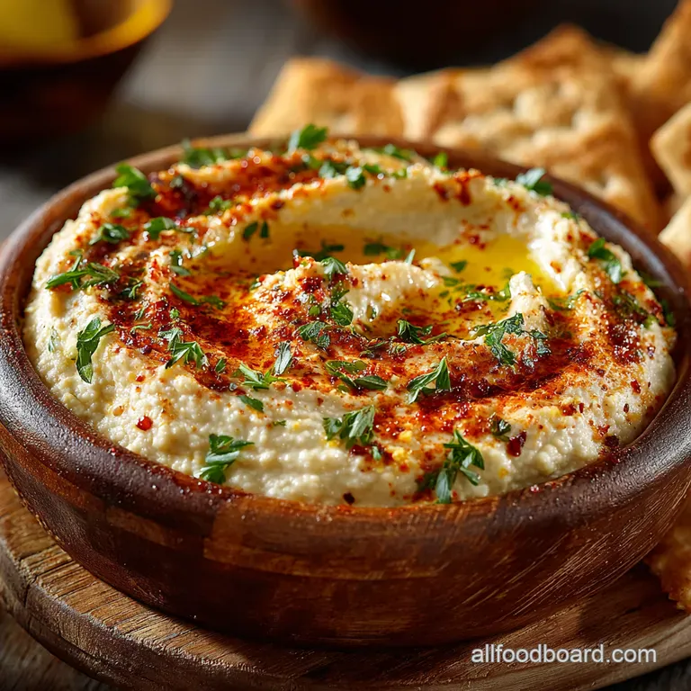 The Ultimate Homemade Hummus Platter a Flavor Fiesta presentation