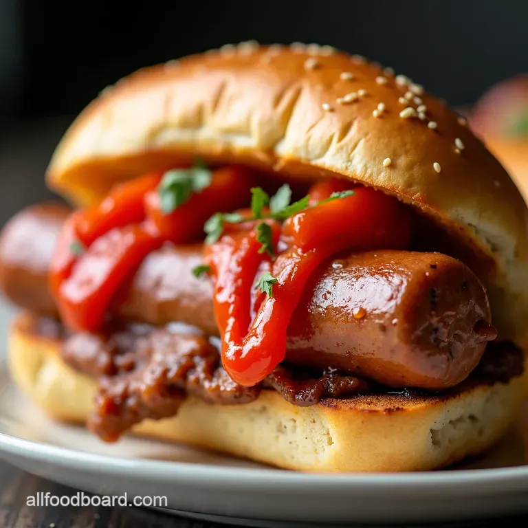 The Ultimate Italian Sausage Hero Bangers Peppers Done Right