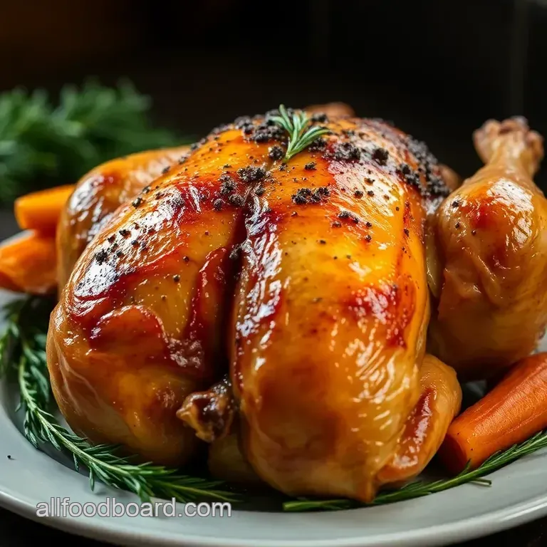 The Ultimate Juicy Roast Chicken (With Crispy Skin!) presentation