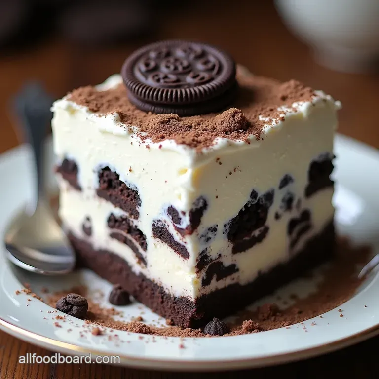 The Ultimate NoBake Cookies and Cream Ice Cream Cake