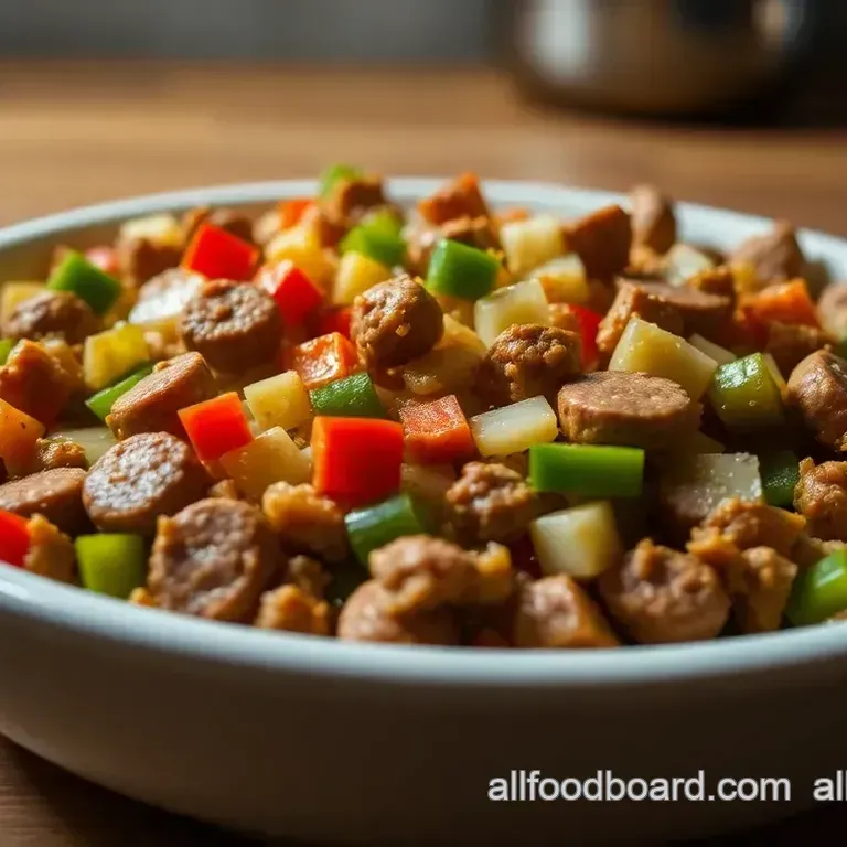The Ultimate Sausage & Cheddar Breakfast Casserole (Easy Make-Ahead!)