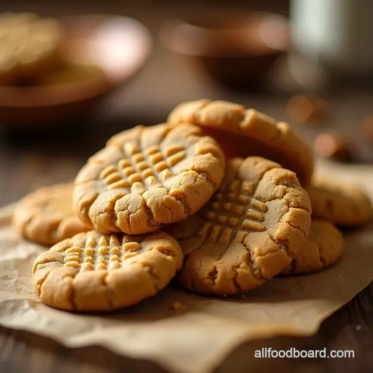 Three Cheers The Easiest 3Ingredient Peanut Butter Cookies Youll Ever Bake presentation
