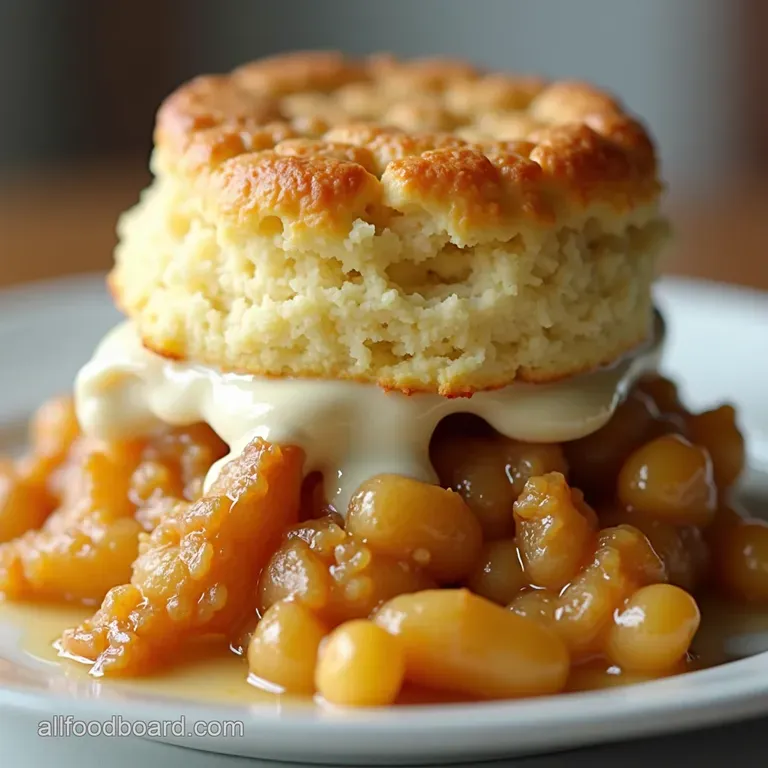The Ultimate Easy Bake Viral TikTok Chicken Cobbler Creamy Filling Drop Biscuit Topping