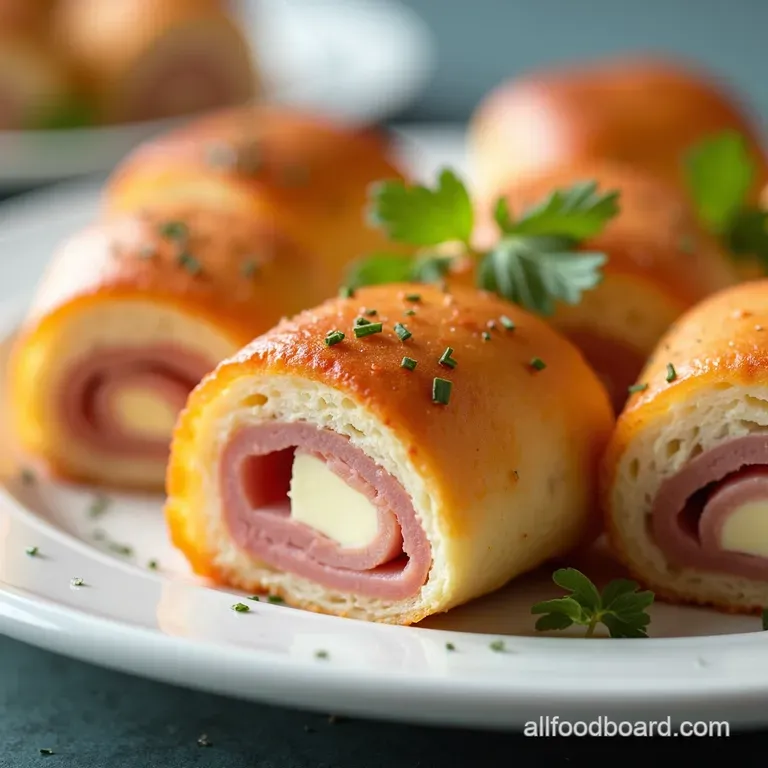 Tiny Bites of Joy Ham and Cheese Pinwheels