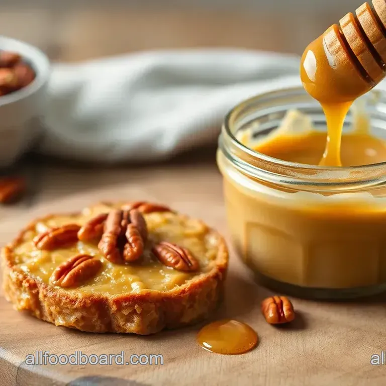 Toasted Pecan Butter with Honey Drizzle