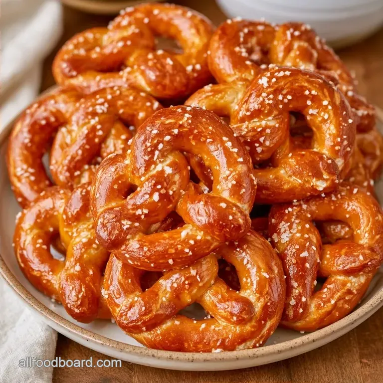 Authentic Traditional German Pretzels