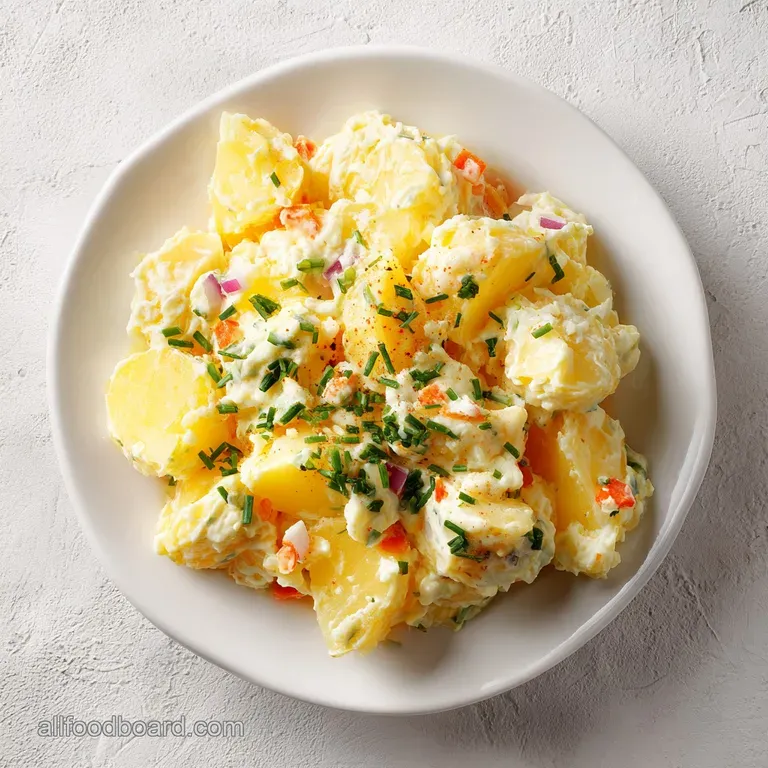 Traditional Potato Salad: Creamy and Tangy