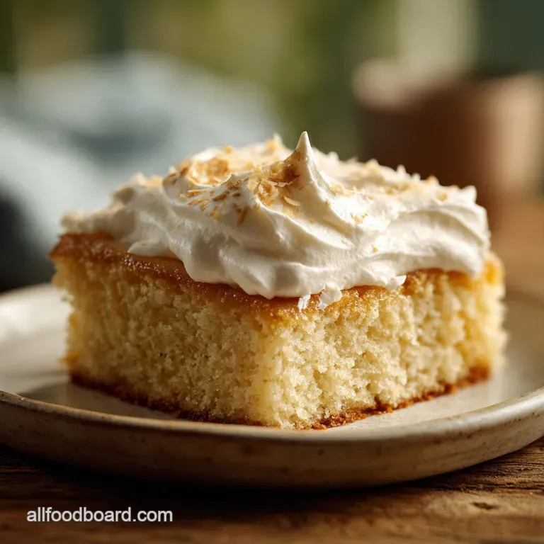 Tres Leches Cake Recipe: Silky Finish