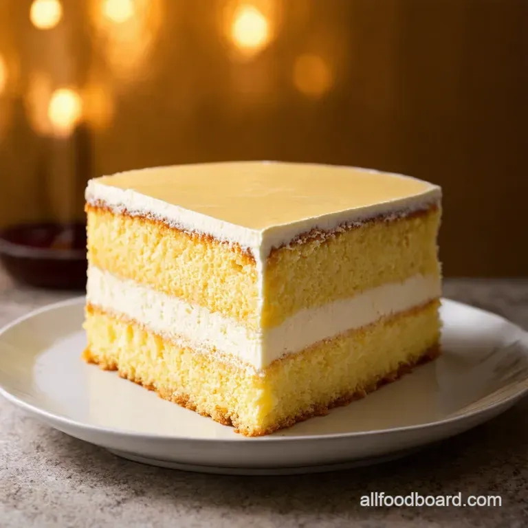 Tres Leches the Ultimate Milksoaked Cake presentation