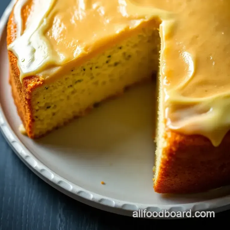 Tropical Dragon Fruit Cake: A Slice of Paradise presentation