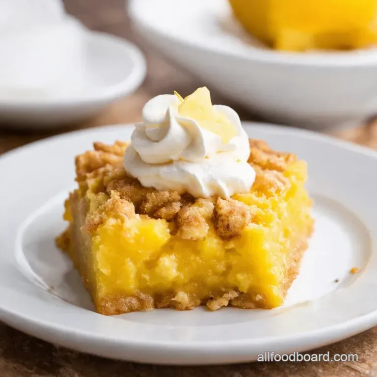 Tropical Sunshine Pineapple Crisp presentation