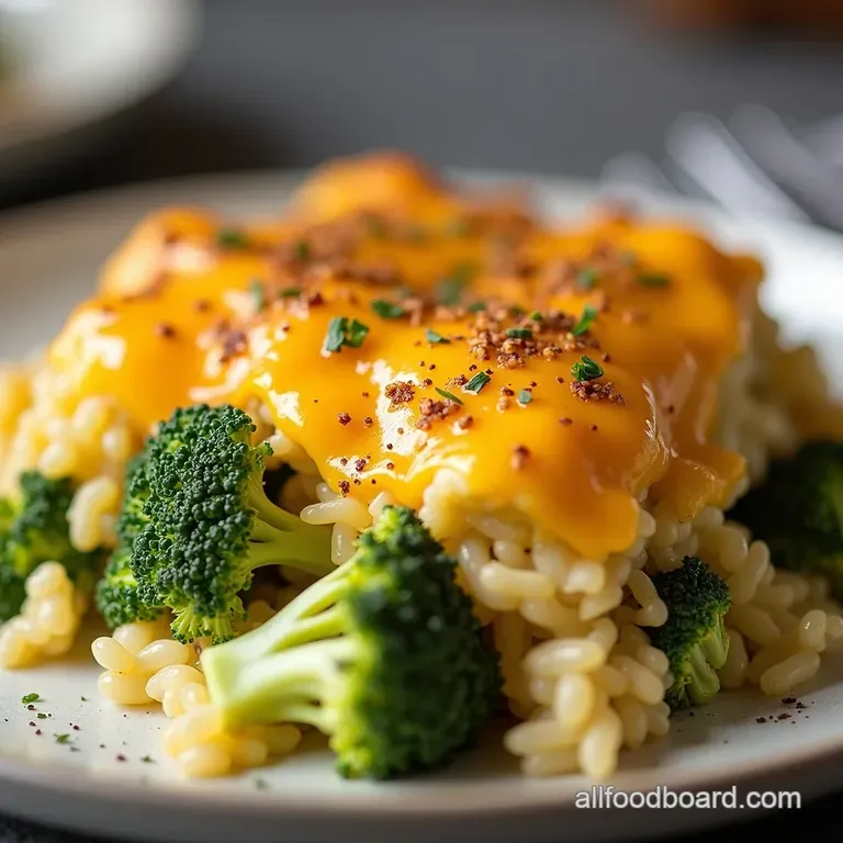 The Ultimate Cheesy Broccoli Rice Bake A Weeknight Wonder
