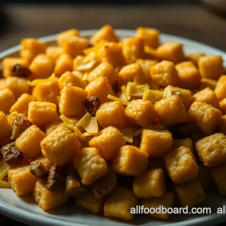Ultimate Cheesy Tater Tot Casserole