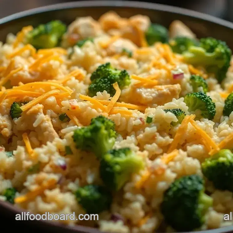 Ultimate Chicken Broccoli Rice Casserole