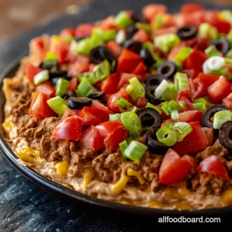 Ultimate Fiesta 7-Layer Dip (The Full Monty !)