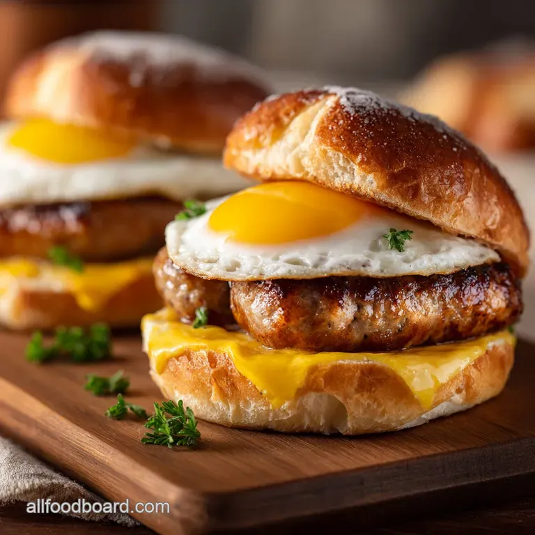 The Full Monty Ultimate Freezer Breakfast Butties GrabandGo Edition