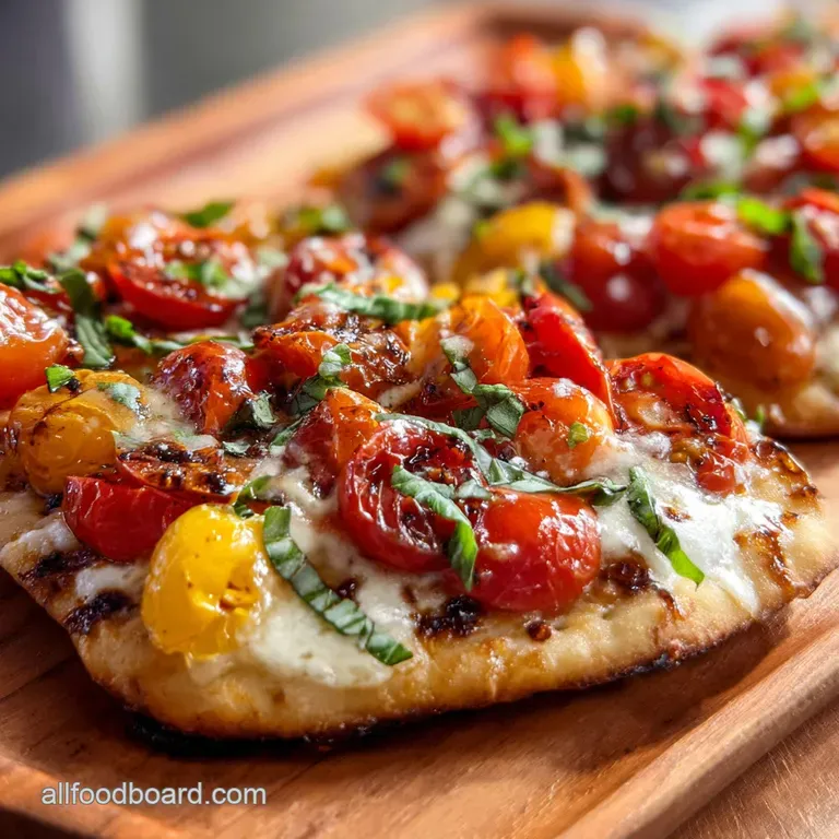 Grilled Pizza Ultimate Backyard Bbq Charred Face presentation