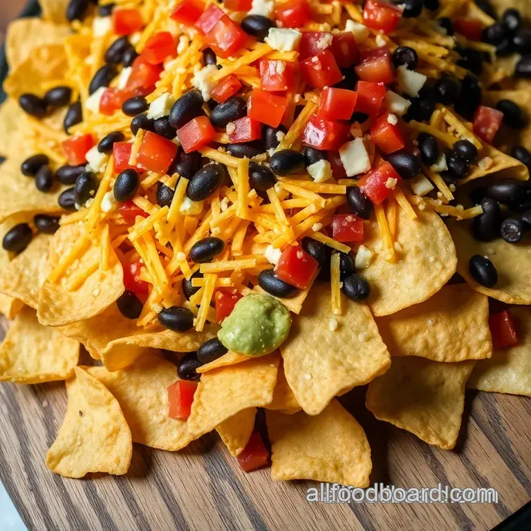 Ultimate Loaded Nachos: A Flavor Explosion presentation