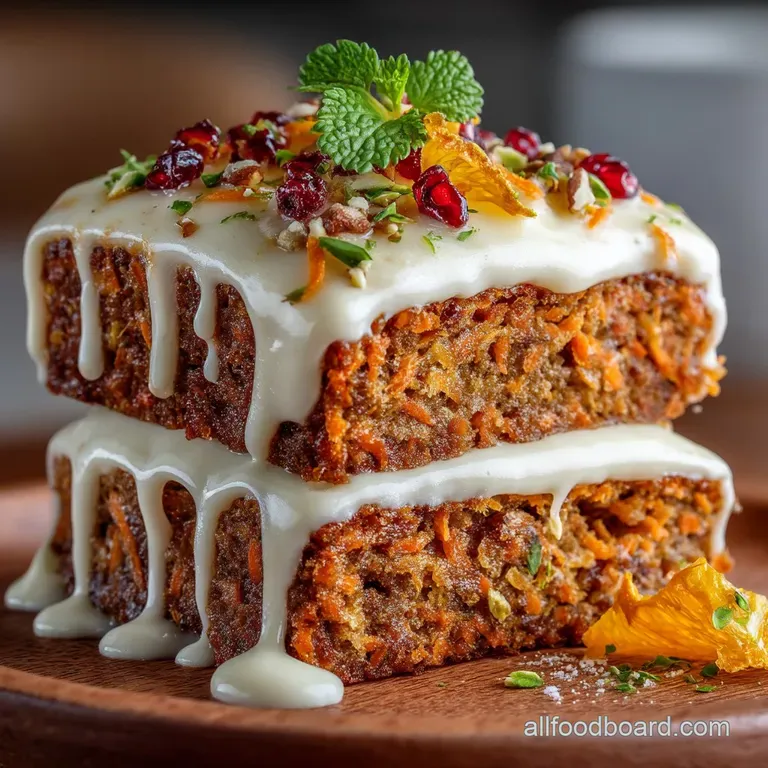 The Ultimate StickyMoist Carrot Cake with CloudNine Cream Cheese Frosting