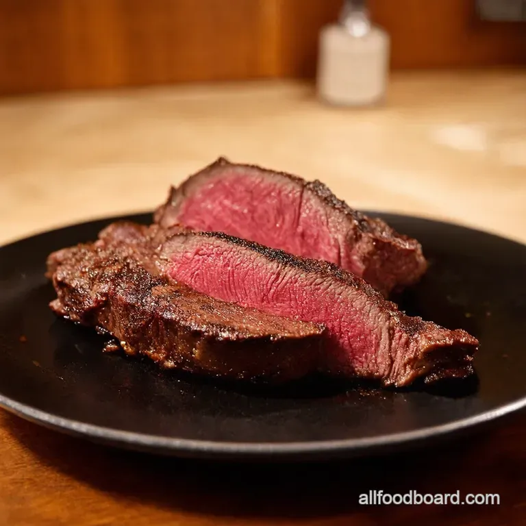 Umami Bomb The Perfect Every Time SoyMarinated Flank Steak presentation