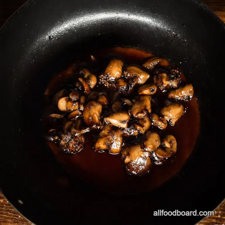 Umami Burst Glazed Mushrooms with Soy and Ginger