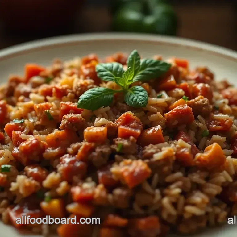 Unstuffed Pepper Casserole