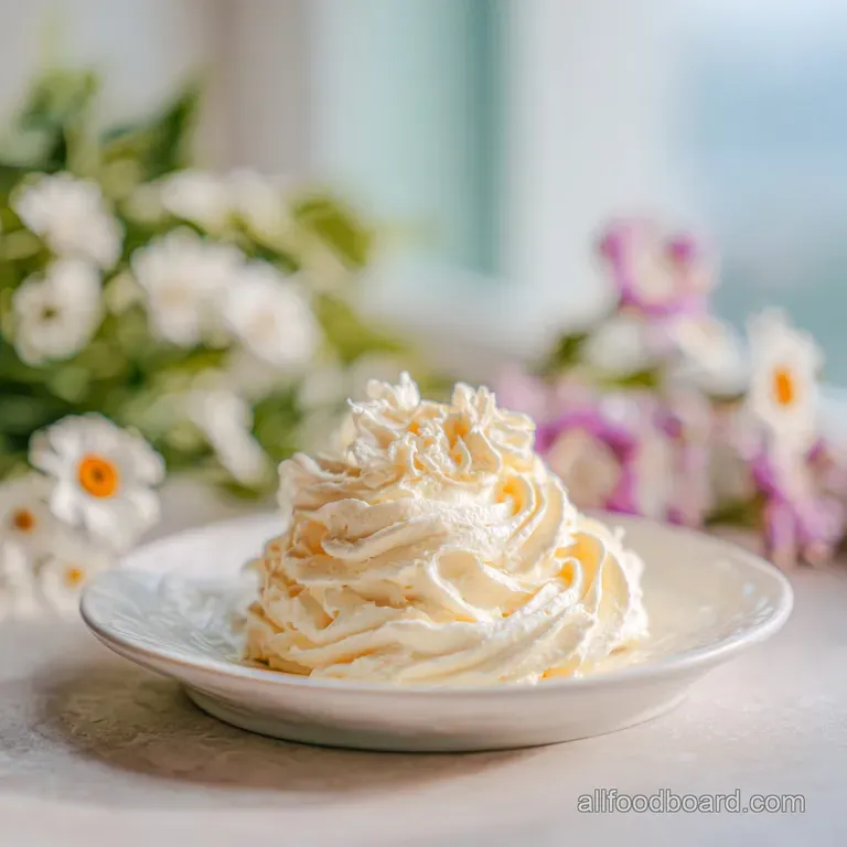 Vanilla Whipped Ganache Frosting: Velvety and Stable