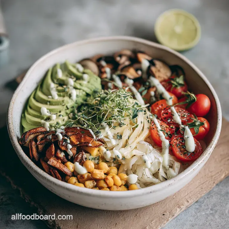 Vegan Buddha Bowl with Shatter Crisp Chickpeas
