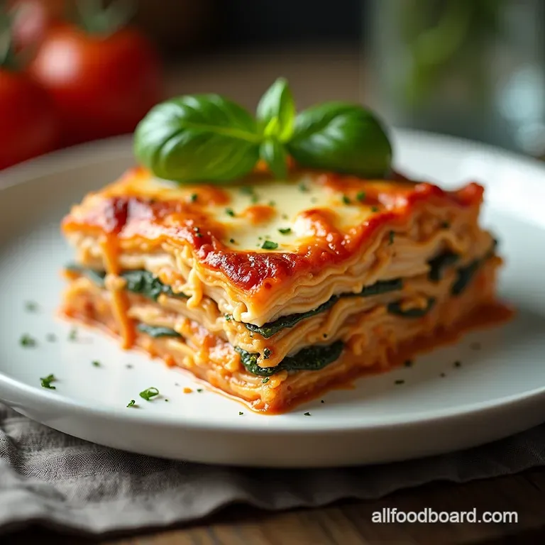 Vegetable Lasagna with Creamy Cashew Ricotta