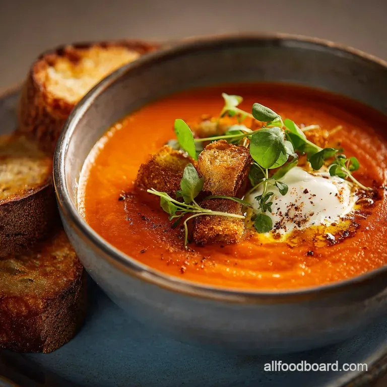 The Sunday Roast Tomato Soup Rich Velvety
