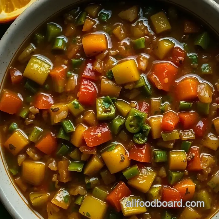 Vibrant Green Chile Salsa: A Flavorful Fiesta in a Bowl presentation