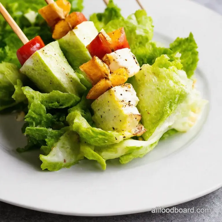 Wedge Salad Skewers Everythings Better on a Stick