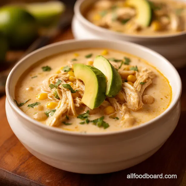 White Chicken Chili Crockpot Recipe