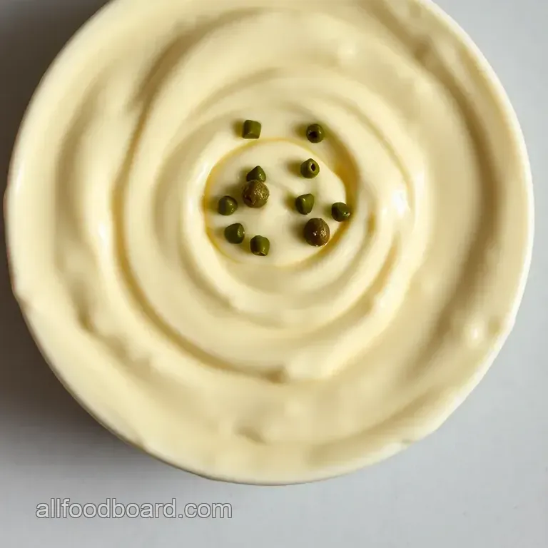 White Remoulade Sauce Recipe presentation