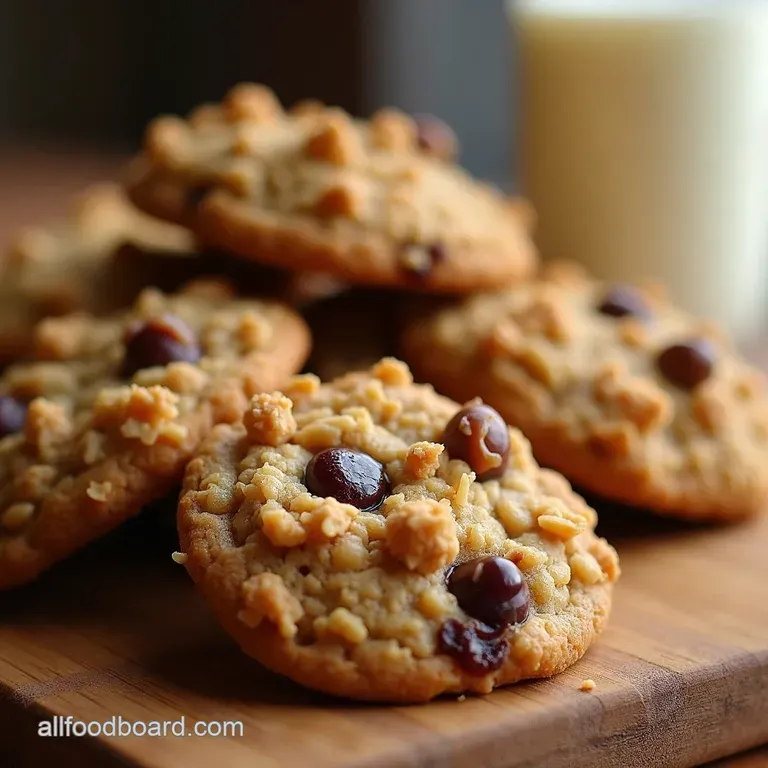 Wholesome Harvest Granola Cookies presentation