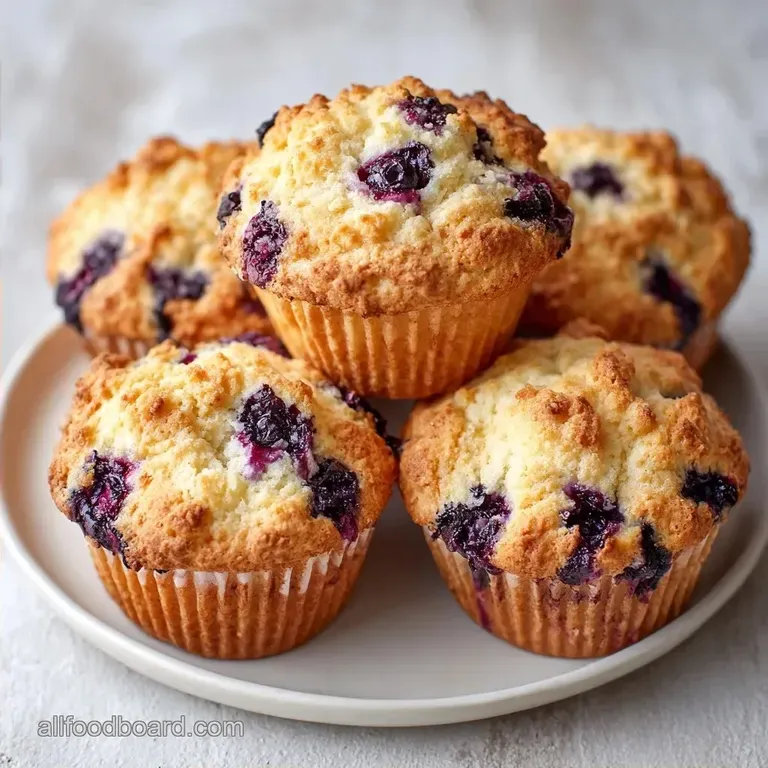 Wild Mountain Huckleberry Muffins: Velvety & Crisp